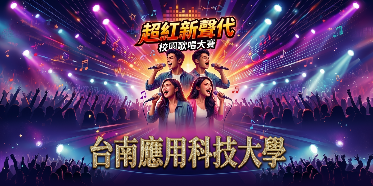  《超級紅人榜》全新校園企劃－超紅新聲代｜台南應用科技大學海選報名