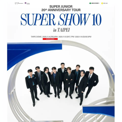 🕺 Super Junior
韓流傳奇回歸！經典歌曲與滿滿默契掀起一波回憶狂潮💙