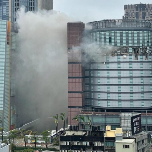 台中新光三越氣爆